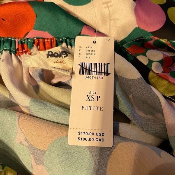 NWT Anthropologie Porridge Floral puff sleeve maxi dres size XSP 
By Porridge - Picture 11 of 13